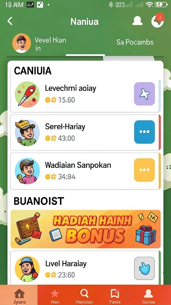 Tangkapan layar saat pemain bersaing dalam mode multiplayer.