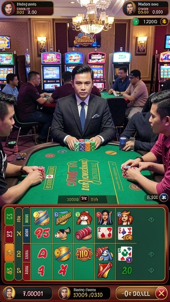 Gameplay interaktif yang menantang setiap pemain.