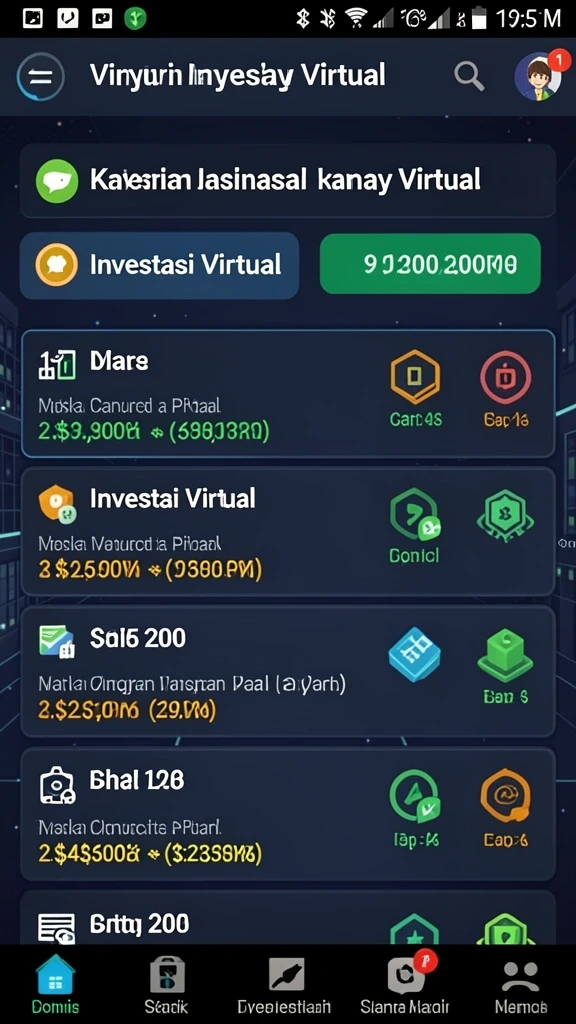 Gambar ini menggambarkan mode multiplayer yang kompetitif.