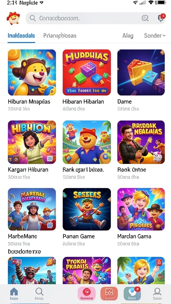 Fitur interaktif yang membuat bermain semakin seru.