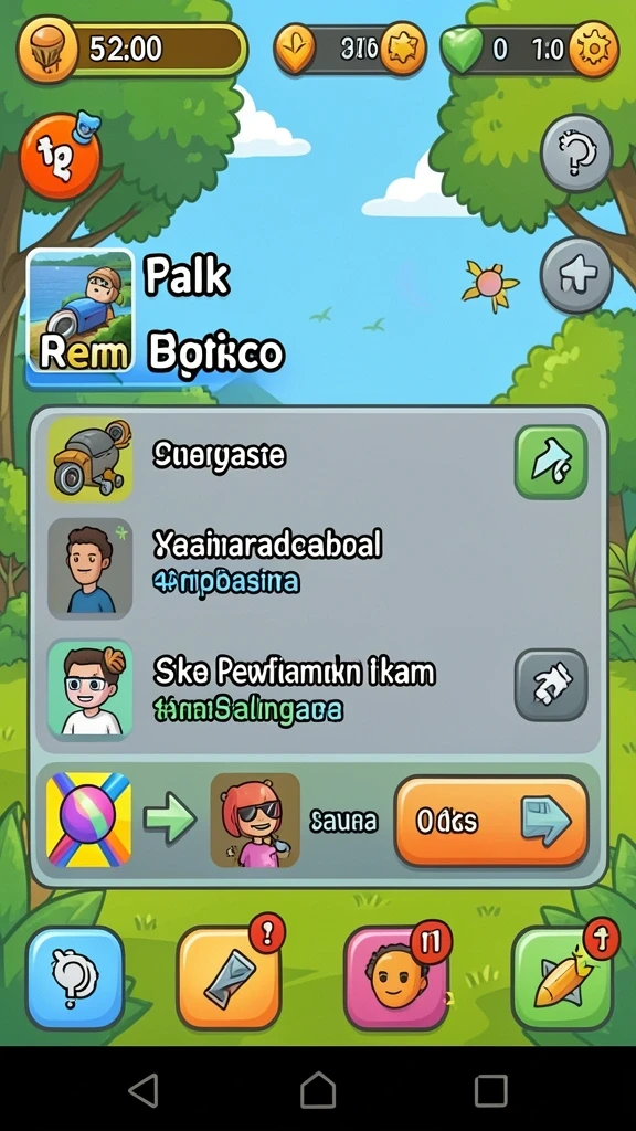 Screenshot menunjukkan misi harian yang bisa ditemui.