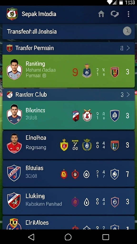 Tampilan antarmuka yang menarik dan mudah dinavigasi.
