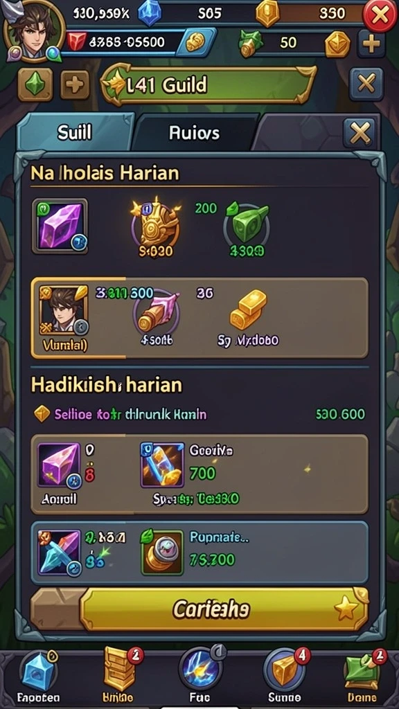Gameplay yang penuh aksi dan tantangan.