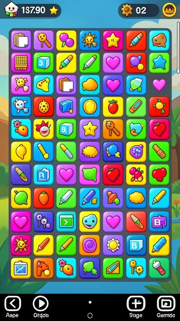Contoh permainan slot yang menarik dan penuh warna.