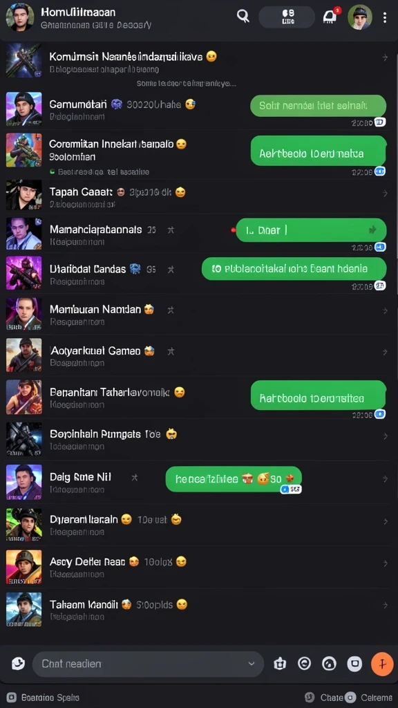 Tampilan antarmuka yang menarik dan user-friendly.