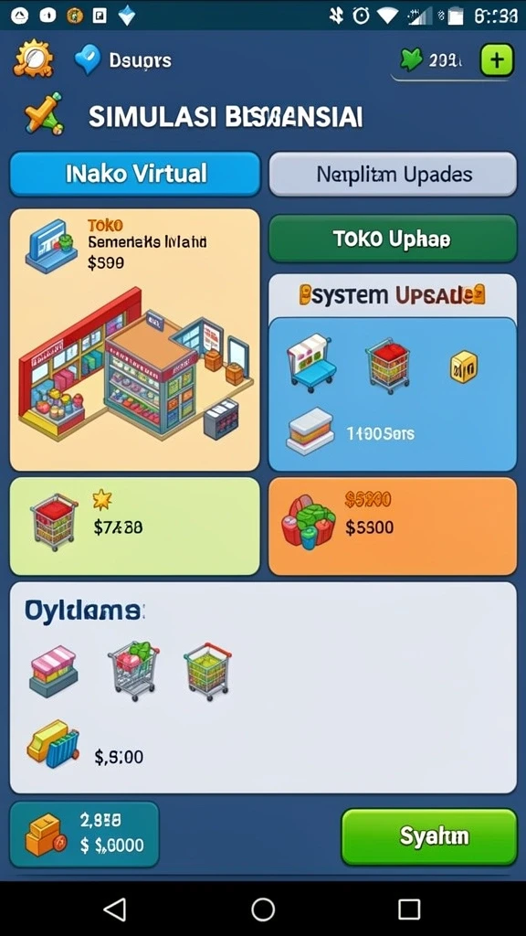 Tampilan grafis yang memukau dan menarik perhatian.