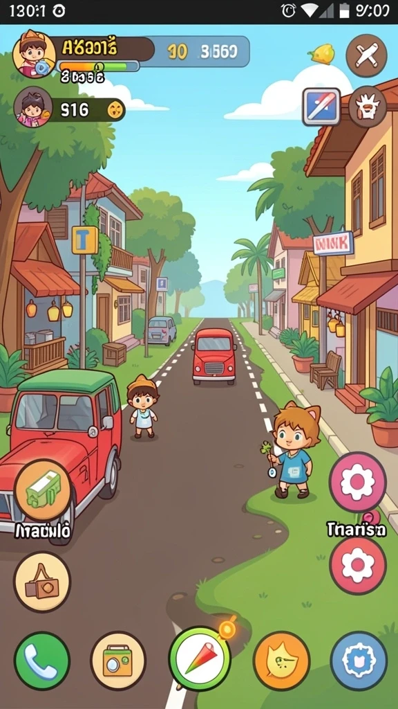 Level menantang yang membuat gameplay semakin seru.