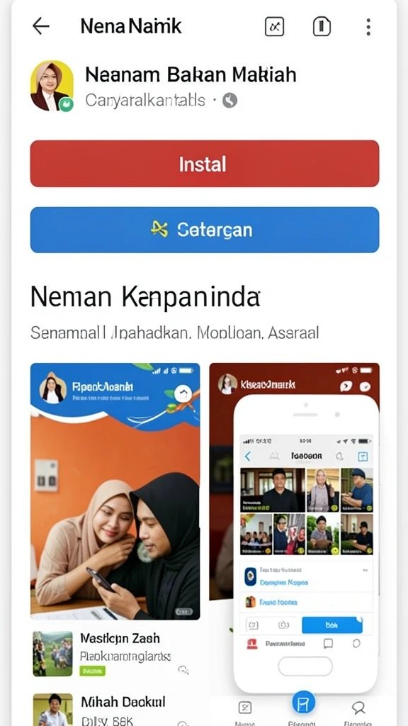 Tampilan antarmuka yang menarik dan user-friendly.