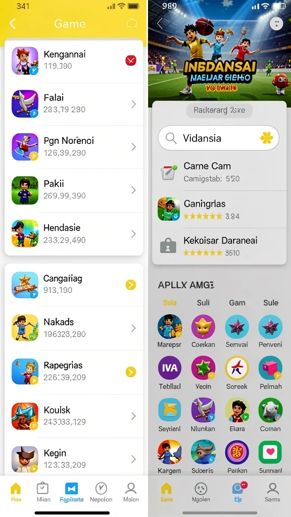 Beragam pilihan permainan slot yang menarik.