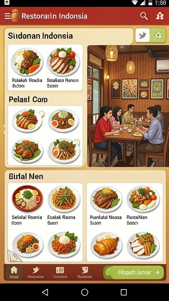 Tampilan antarmuka yang menarik dan mudah digunakan.