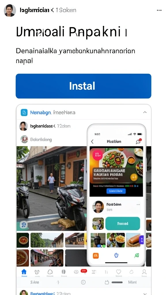 Tampilan antarmuka yang user-friendly.