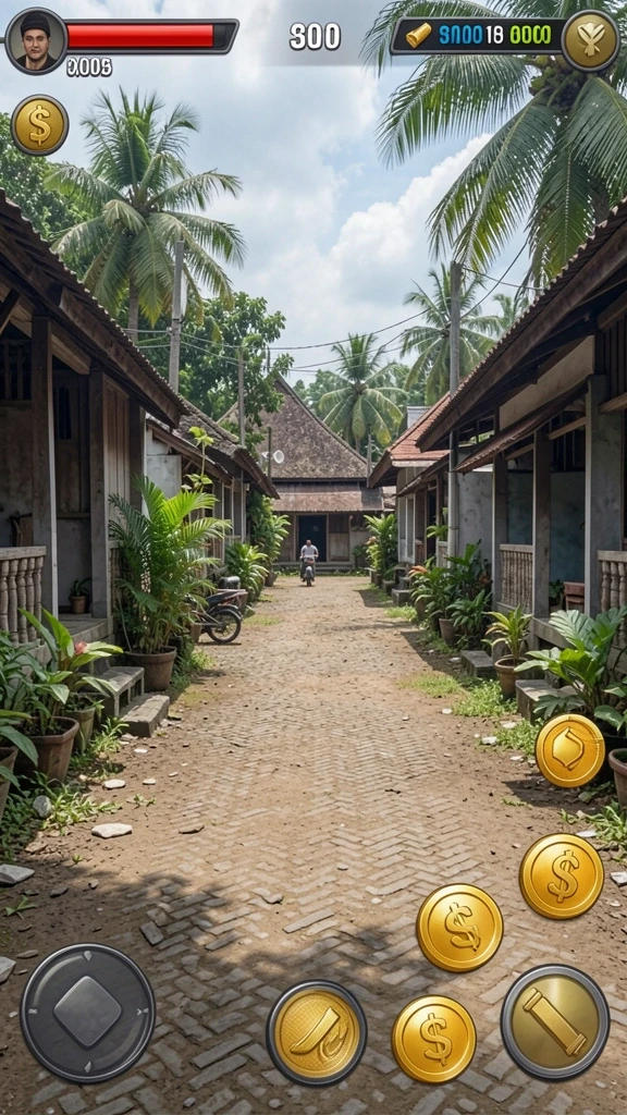 Arena permainan yang menantang dan seru.