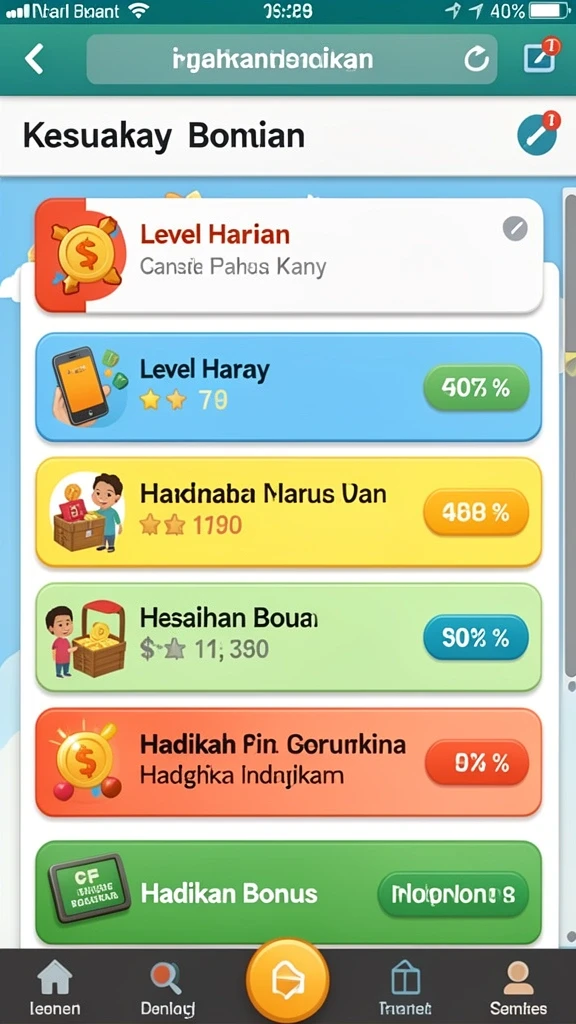 Tampilan antarmuka yang menarik dan mudah digunakan.