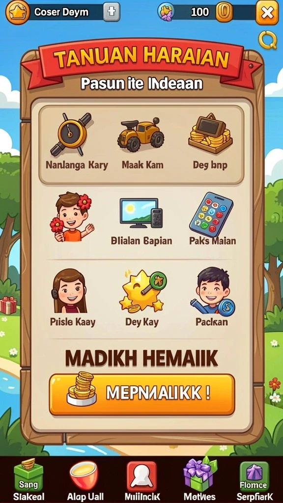 Momen seru saat memenangkan hadiah besar.