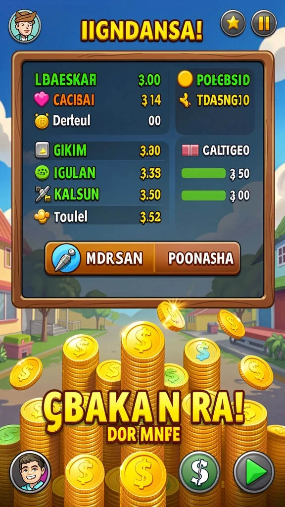 Screenshot memperlihatkan berbagai item eksklusif dalam KELINCI88.