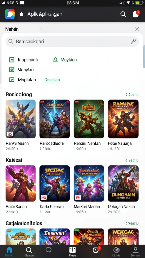 Antarmuka pengguna yang ramah dan mudah dijelajahi.