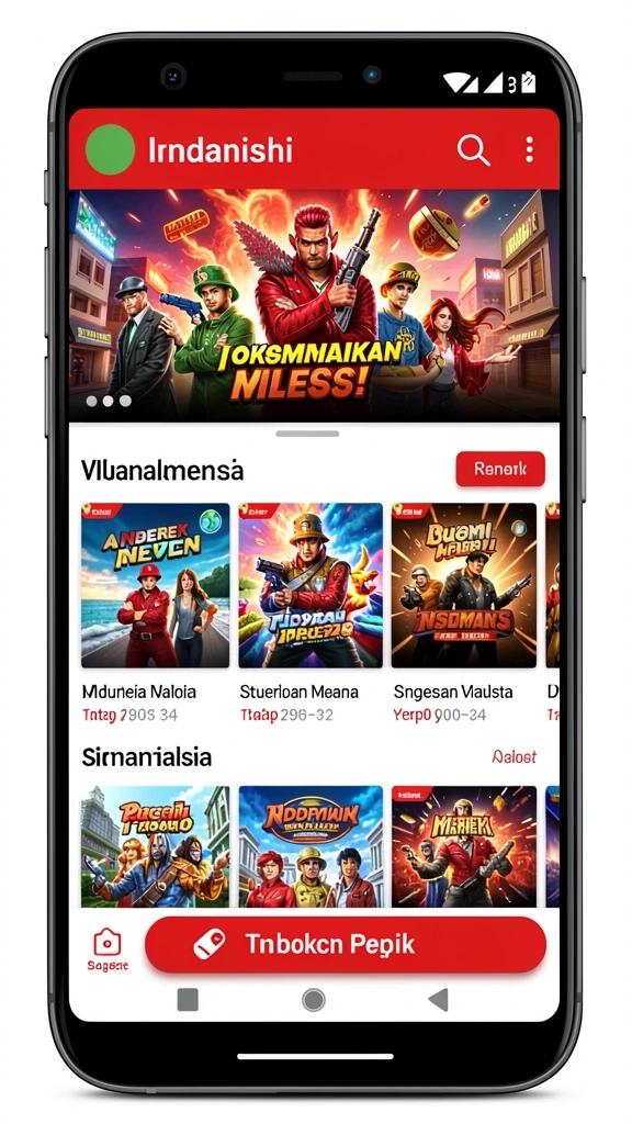 Tampilan antarmuka yang menarik dan user-friendly.
