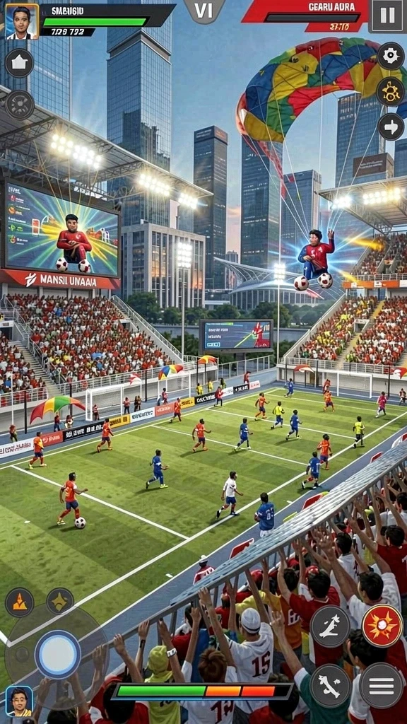 Gameplay yang menantang dan seru untuk dimainkan.