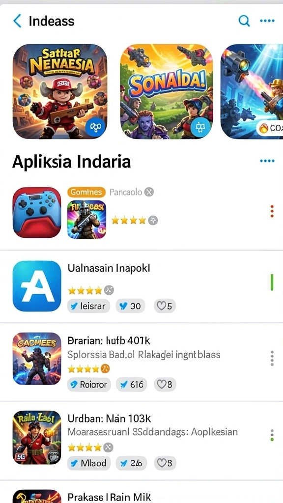 Fitur mode permainan yang beragam dan menantang.