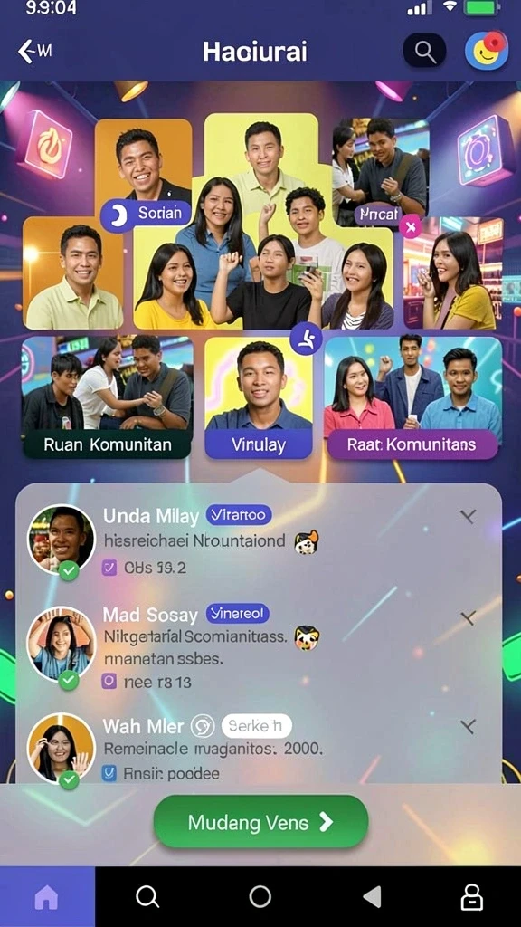 Tampilan awal LITETOTO yang menarik dan intuitif.