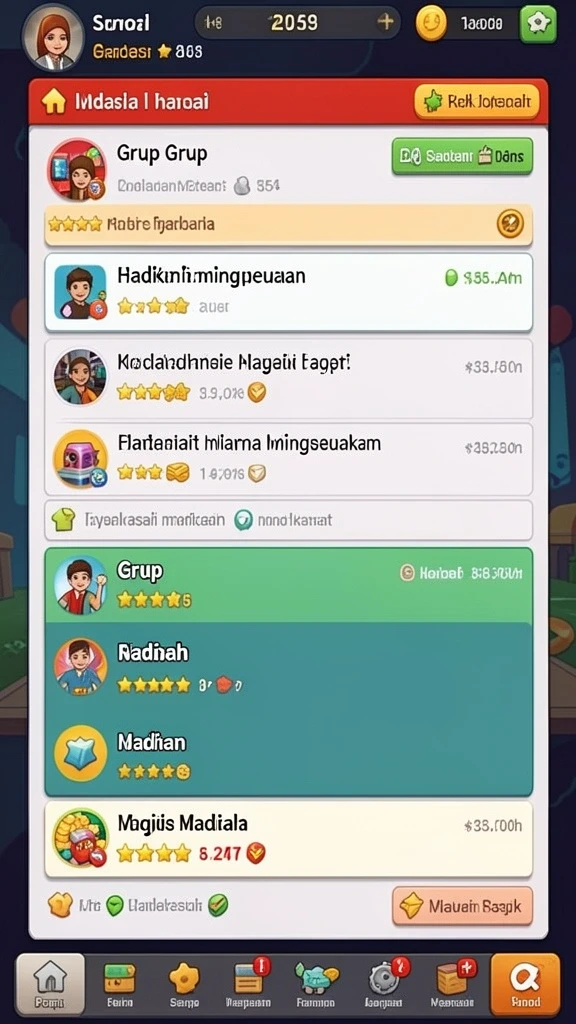 Tampilan antarmuka yang menarik dan mudah digunakan.
