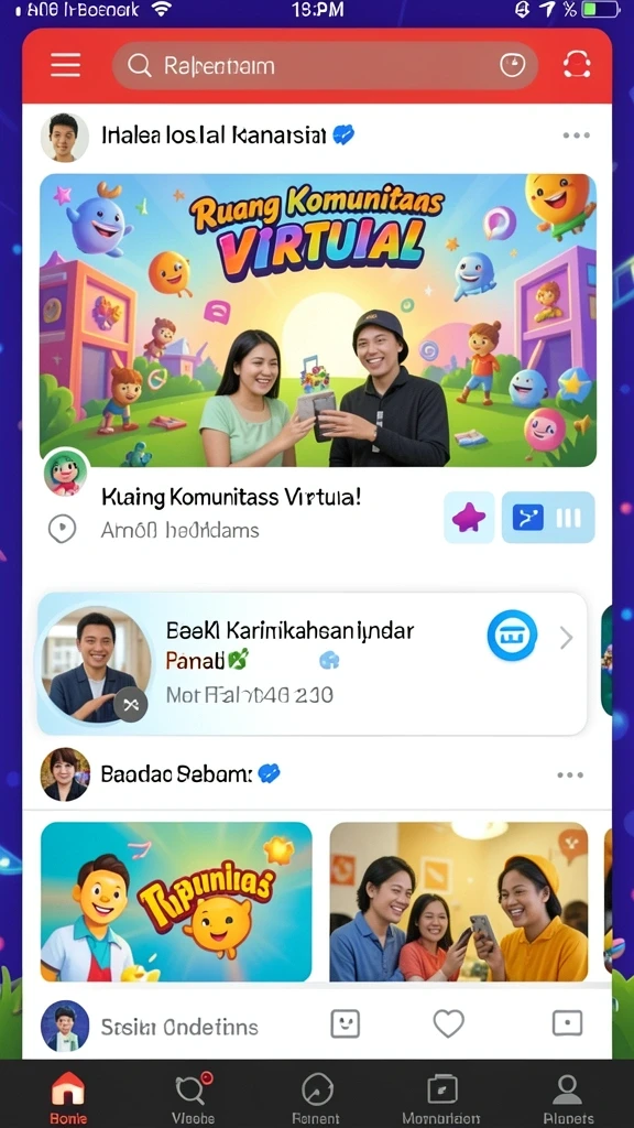 Antarmuka pengguna yang menarik dan mudah dipahami.