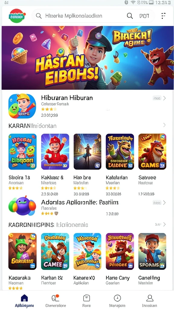 Mode permainan yang bervariasi dan menantang.