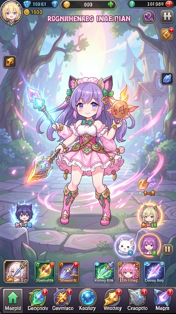 Tangkapan layar awal dari gameplay yang mengesankan.