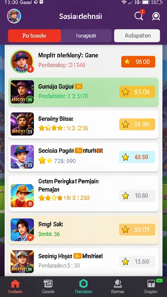 Sistem keamanan yang terjamin untuk semua pemain.