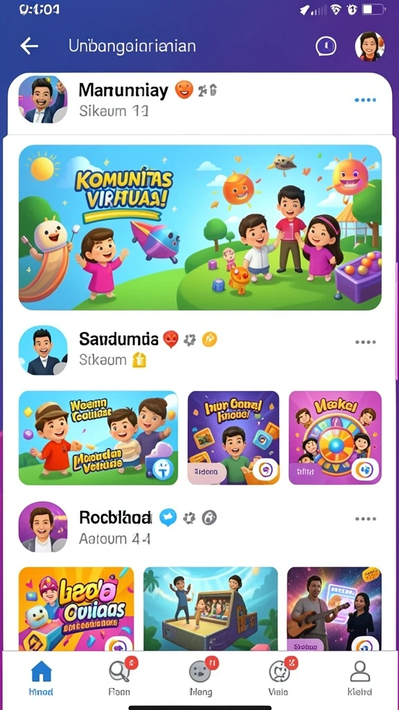 Tampilan antarmuka pengguna yang menarik dan mudah digunakan.