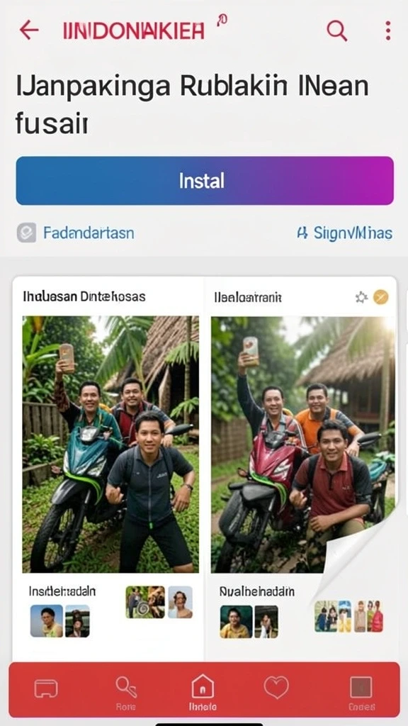 Beragam pilihan permainan yang menggugah selera.