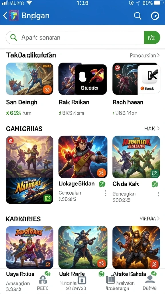 Tampilan antarmuka yang menarik dan user-friendly.