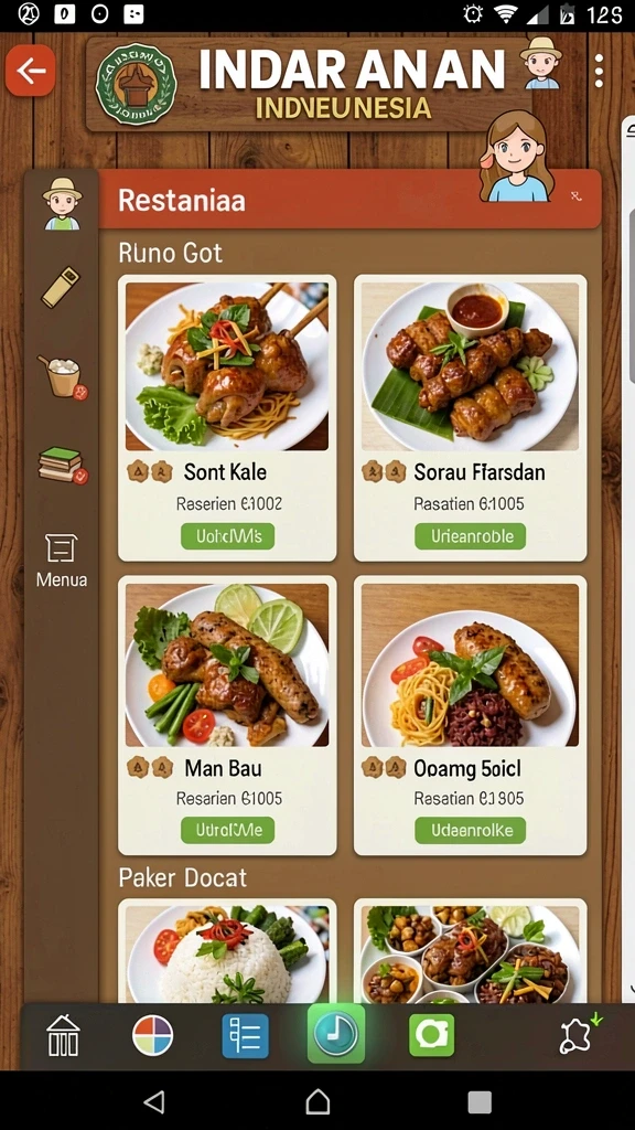 Antarmuka pengguna yang menarik dan mudah digunakan.