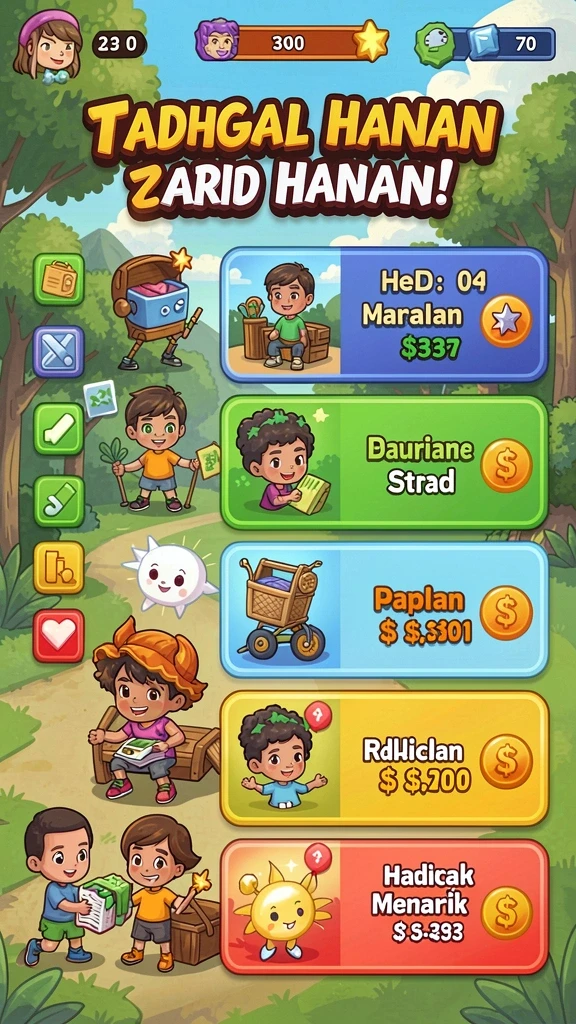 Grafik yang memukau dan detail yang tajam.