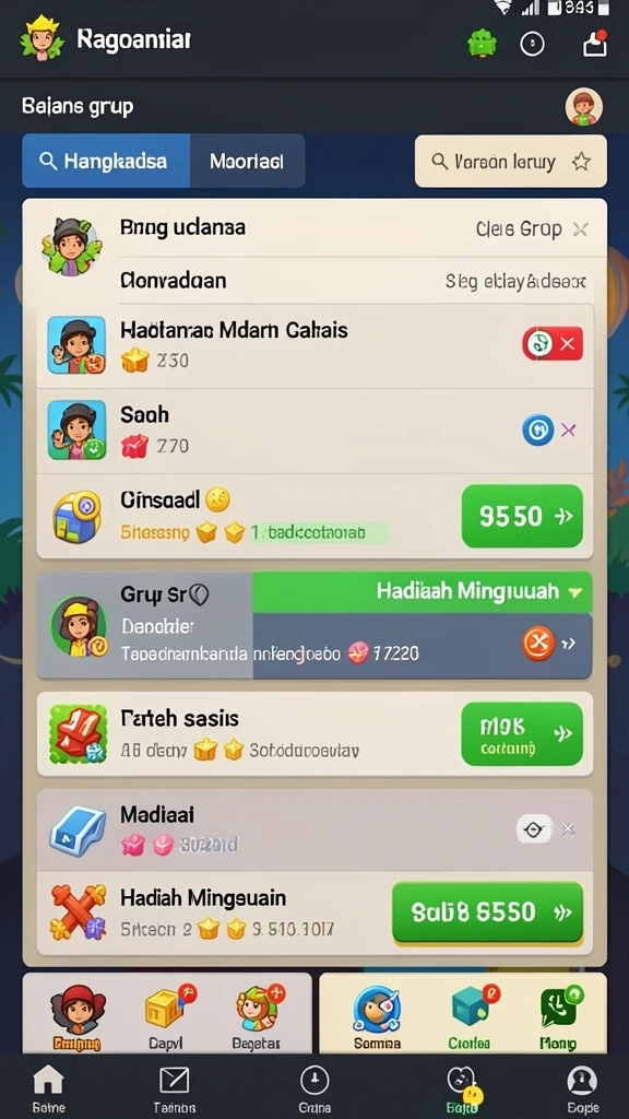 Level baru yang menantang dan penuh petualangan.