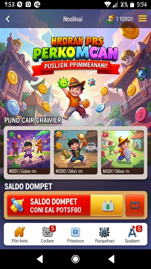 Tampilan antarmuka yang menarik dan mudah digunakan.