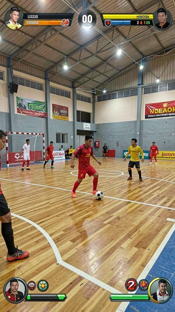 Mode turnamen yang memungkinkan kompetisi antar pemain.