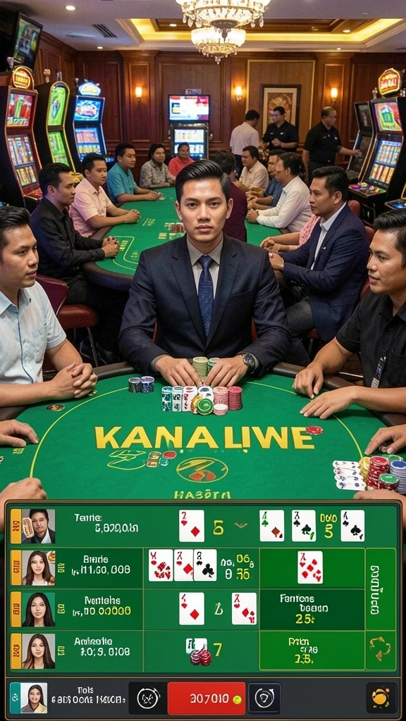 Beragam permainan yang dapat dipilih sesuai preferensi pengguna.