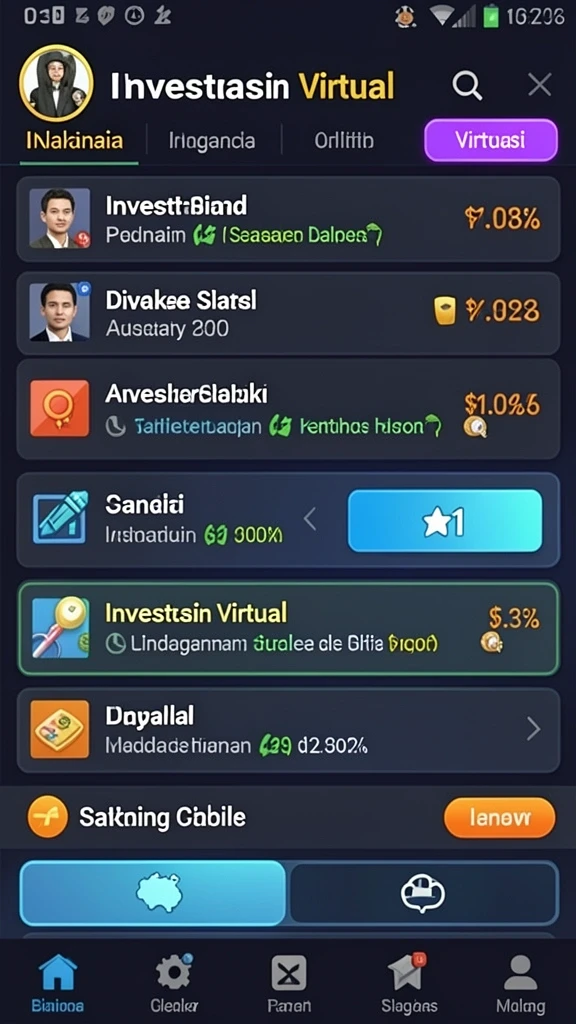 Berbagai pilihan tema permainan slot yang menghibur.