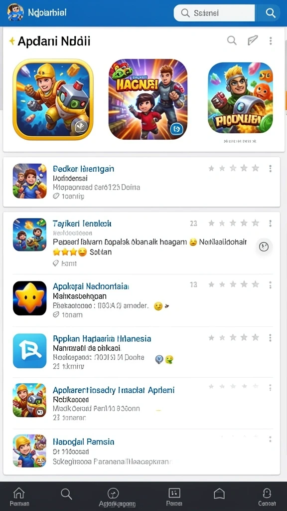Tangkapan layar memperlihatkan fitur kompetitif permainan.