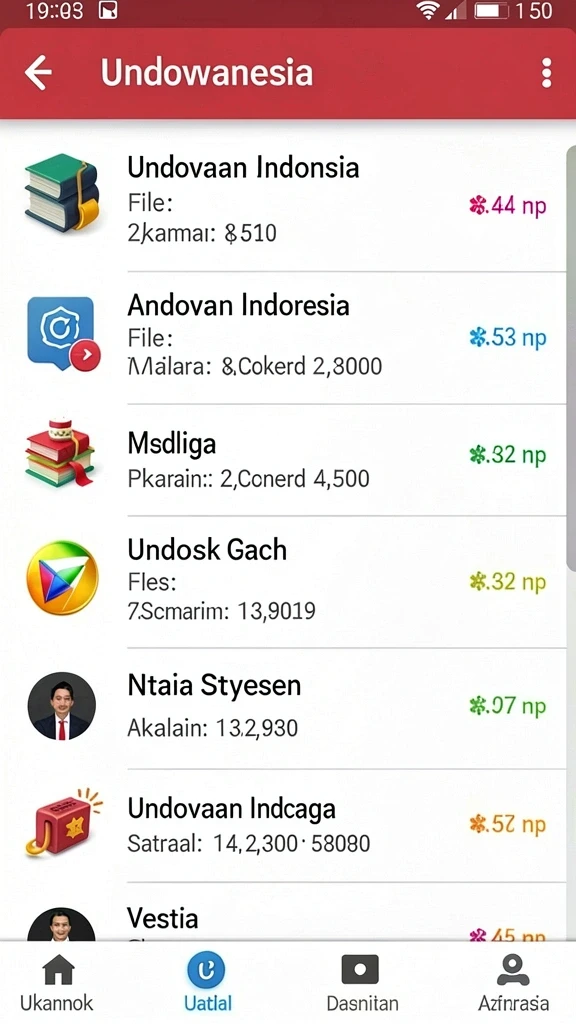 Karakter unik dengan kemampuan berbeda-beda.