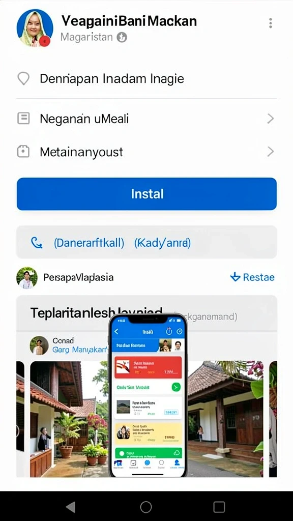 Menu permainan yang beragam dan menarik.