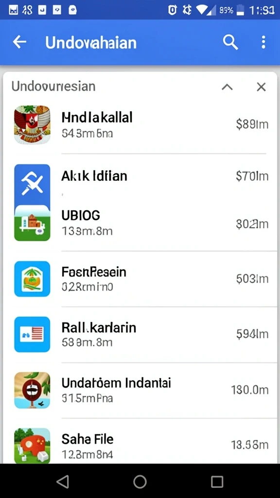Tampilan antarmuka yang menarik dan mudah digunakan.