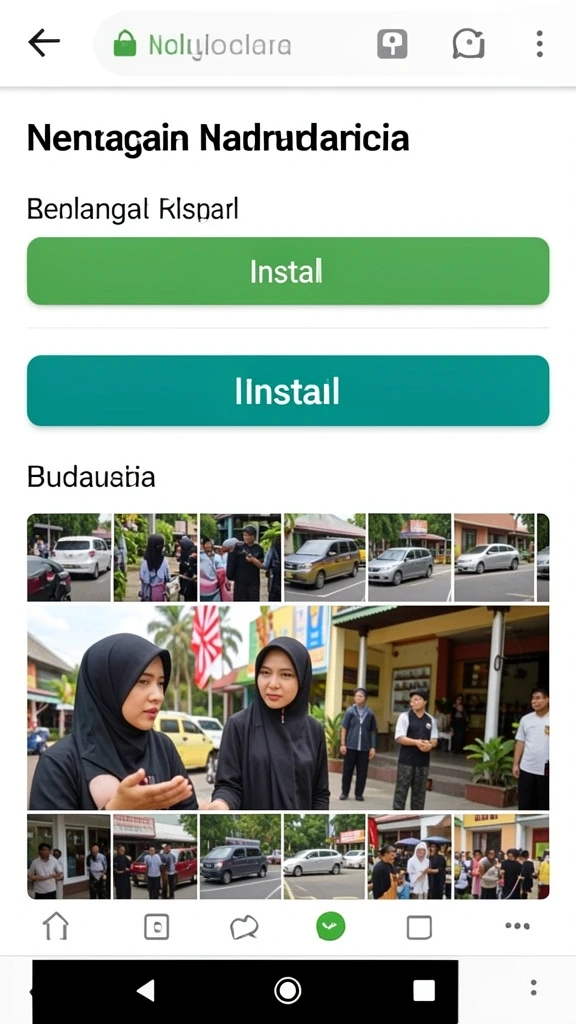 Tampilan peta yang menarik dan penuh detail.