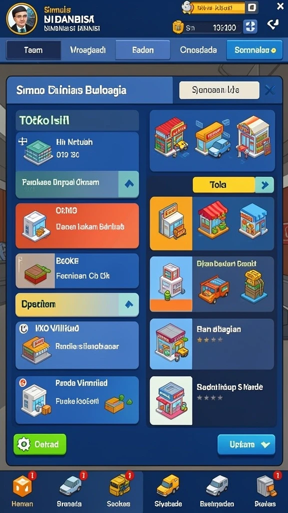 Karakter dengan berbagai kemampuan unik.