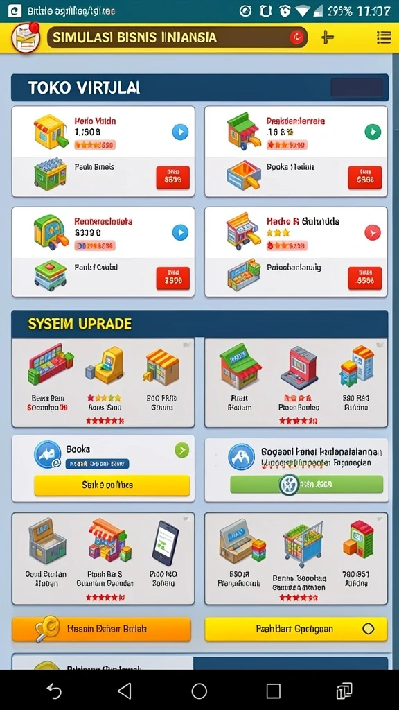 Sistem battle yang seru dan menegangkan.