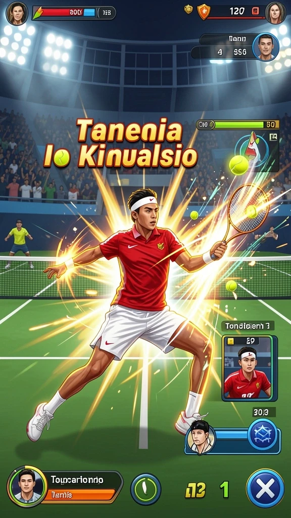 Tampilan awal game yang menarik dan interaktif.