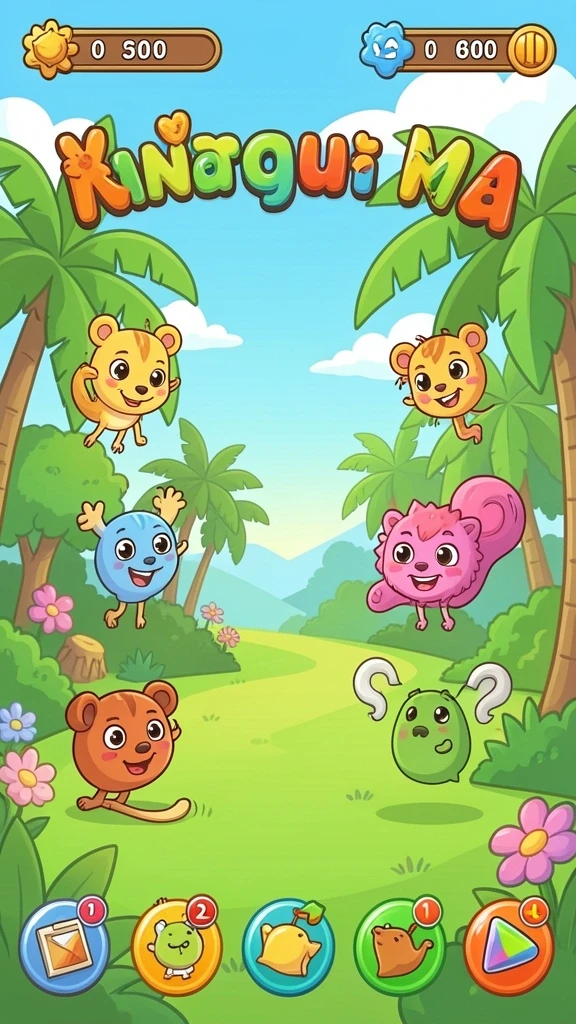 Screenshot dari antarmuka utama WIN4D yang menarik.