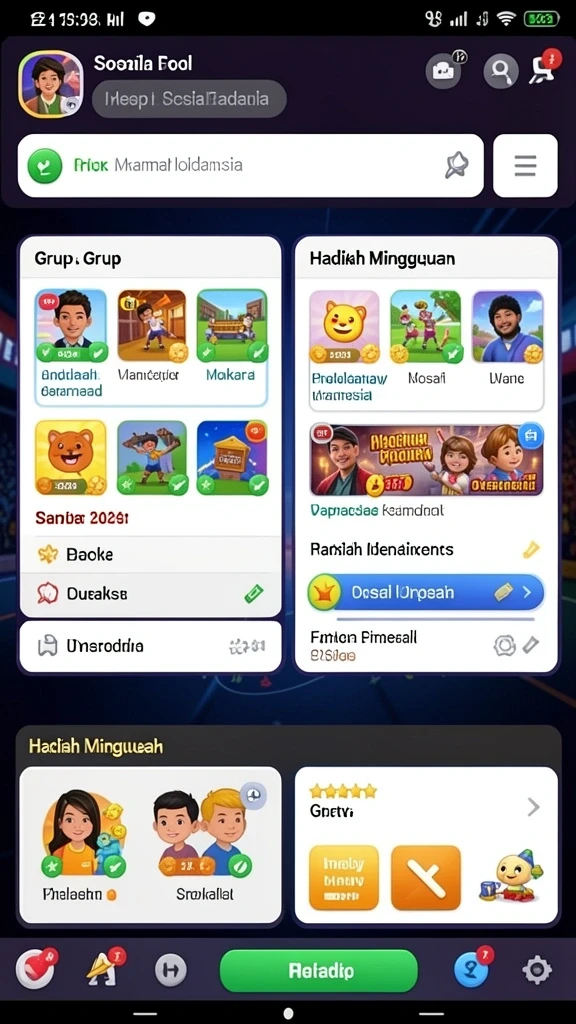 Fitur leaderboard yang menambah kompetisi antar pemain.