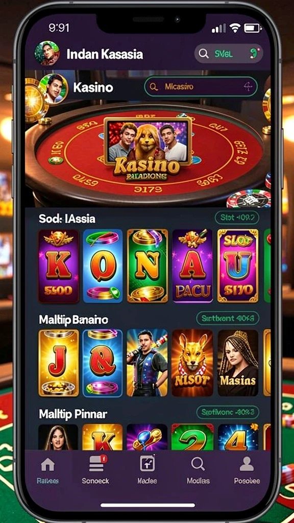 Tunjukkan leaderboard dan pencapaian pemain yang mengesankan.